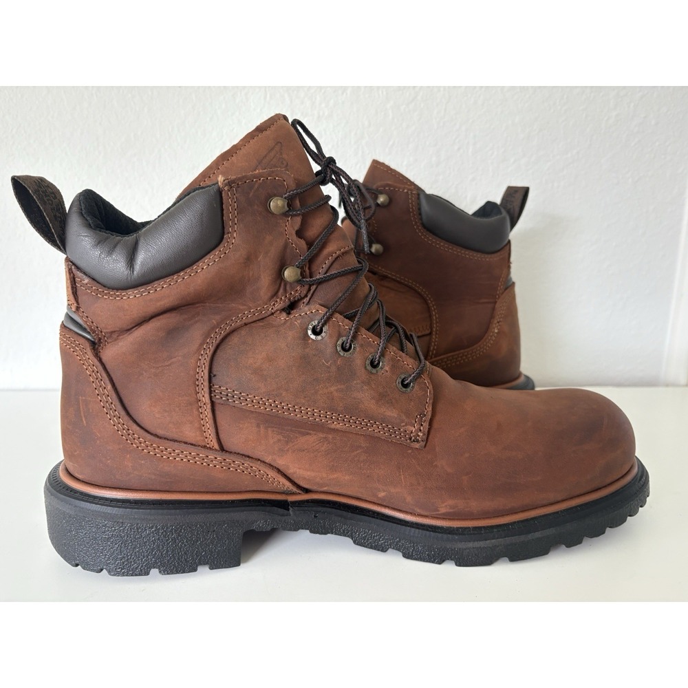 RED WING Oil Resistant Steel Toe Waterproof Leather Boots Oil Resistant USA - Picture 6 of 13